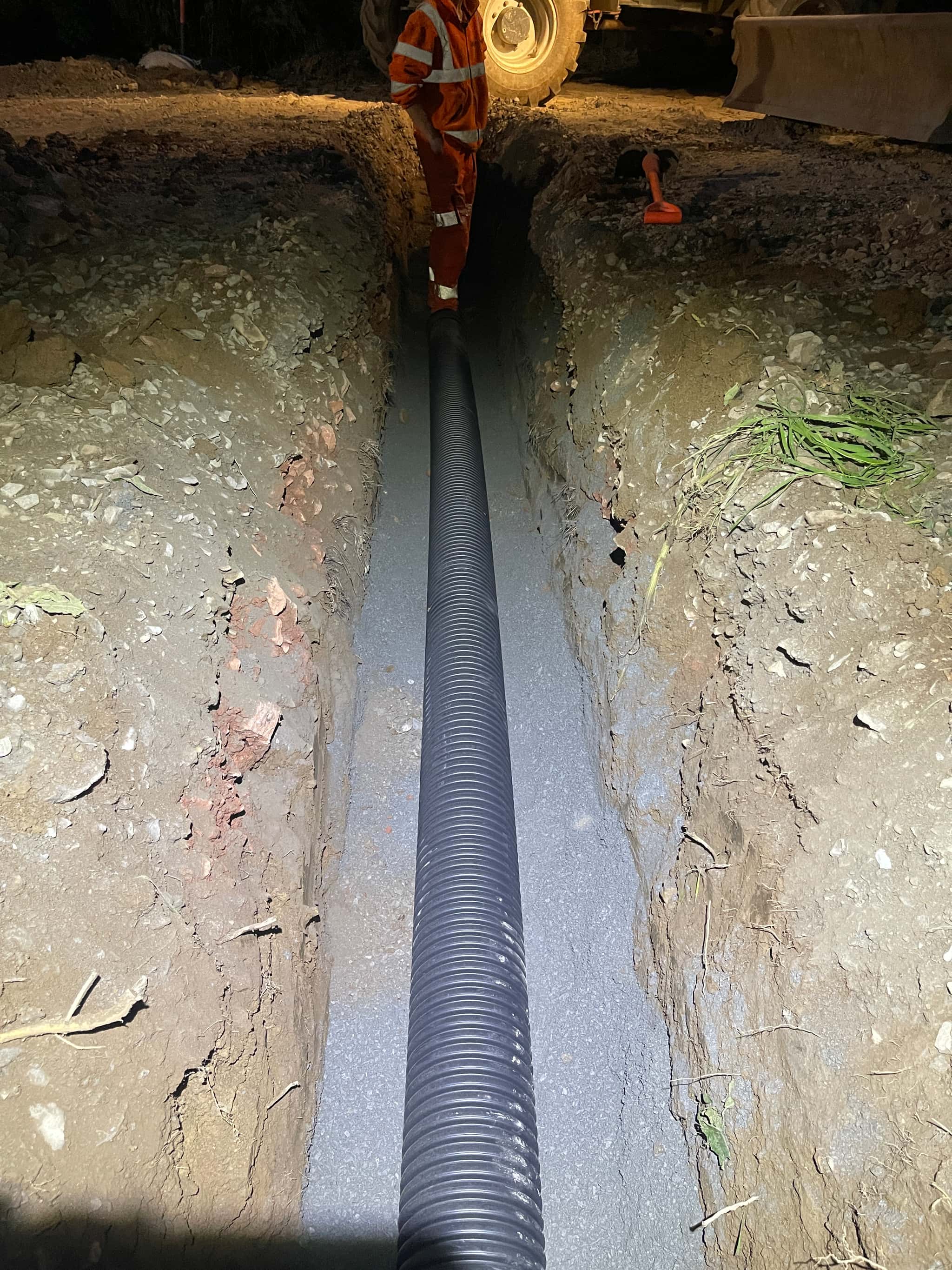 Drainage System Installation