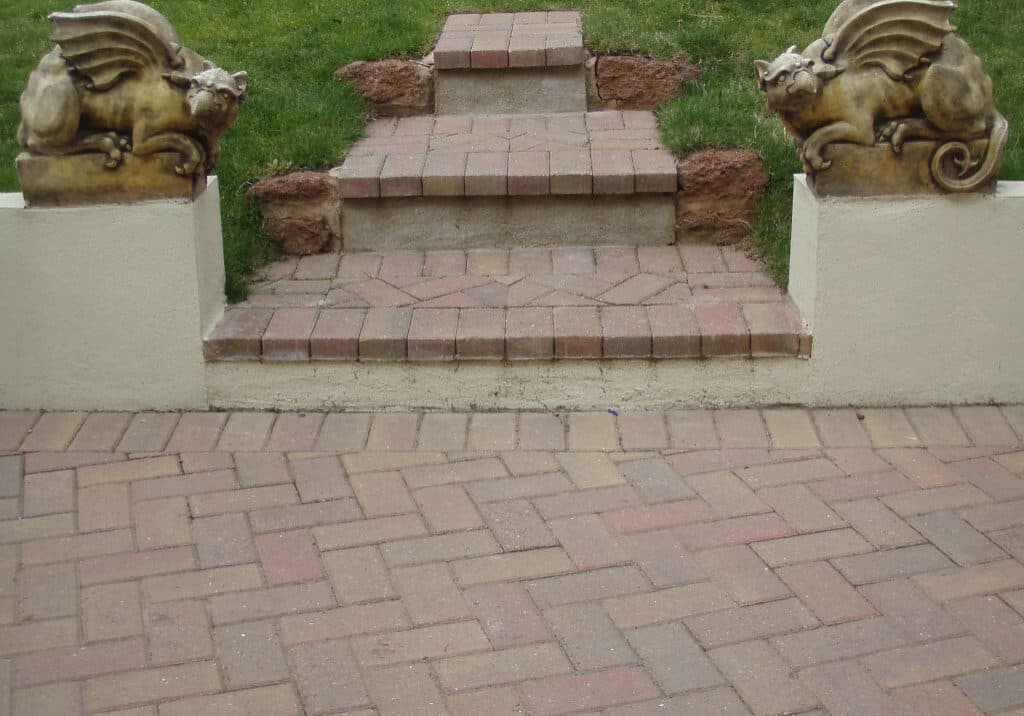Traditional paving Alphington
